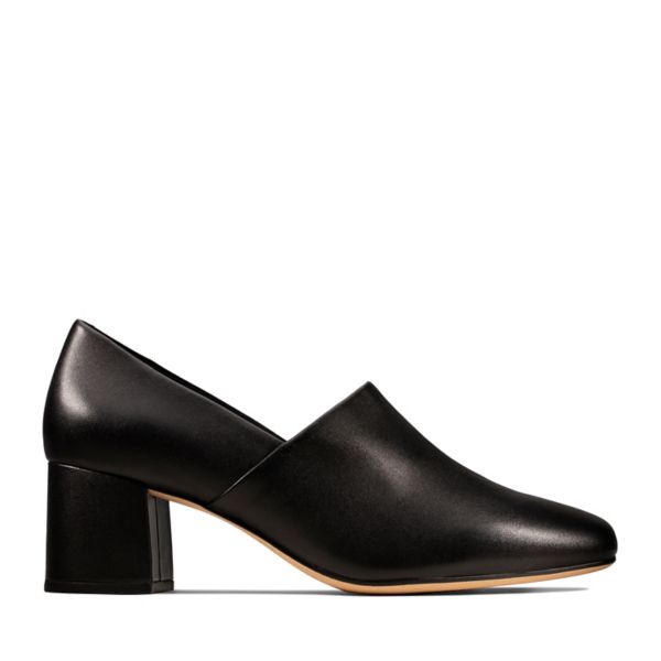 Clarks Womens Sheer Lily Heels Black | CA-1938670